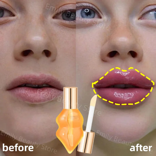 New Lip Plump Serum Instant Increase Elasticity Lips Plumping Gloss Oil Long Last Moisturizing Reduce Fine Lines Sexy Lip Makeup