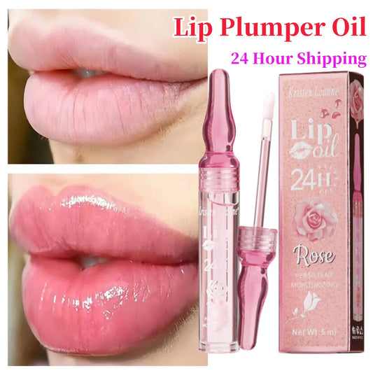 Lip Plumper Gloss Oil Filler Bigger Lip Instant Volume Enhancer Lip Serum Long Last Repair Lip Fine Line Moisturize Sexy LipCare